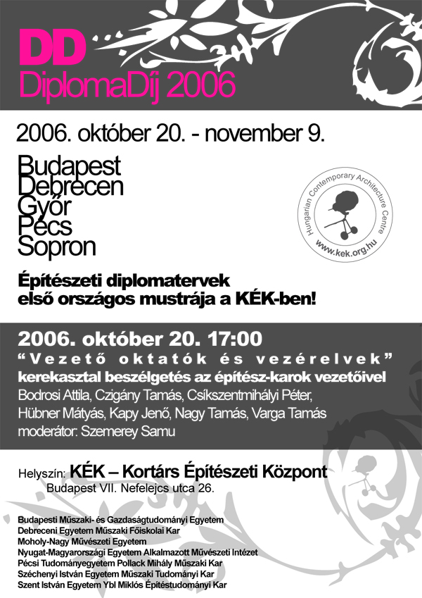 diploma díj 2006